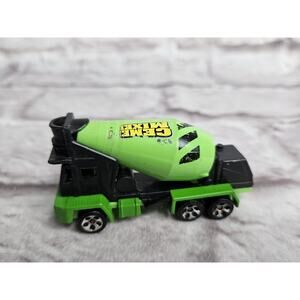 Hot Wheels 1991 Cement Mixer Green